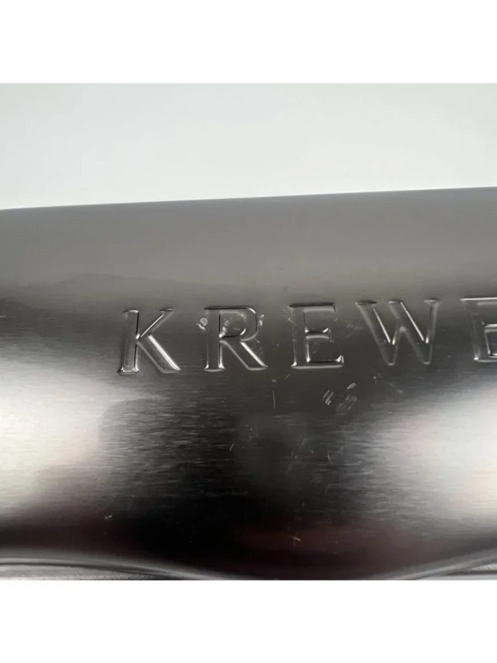 KREWE Sunglasses Hard Case Black Clamshell Microfiber Lined Preowned
